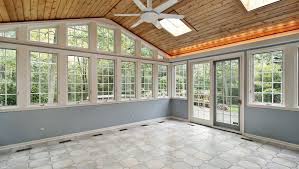 Covered Patio And A Sunroom