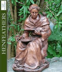 Saint Francis D Assisi Bronze Sculpture