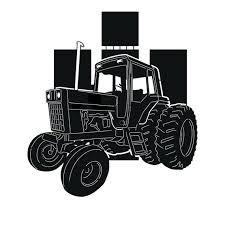 Dxf File Of An International Tractor