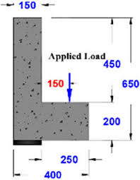 l shaped spandrel reinforced concrete beams