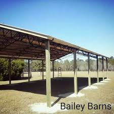 Steel Truss Pole Barn Available In