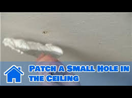 Patch A Small Hole In The Ceiling