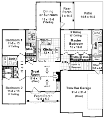 House Plan 59082 Traditional Style