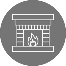 Fire Place Generic Circular Icon