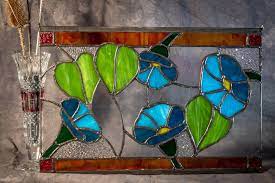 Buy Stained Glass Morning Glory Corner
