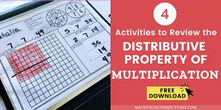 4 Activities To Review The Distributive