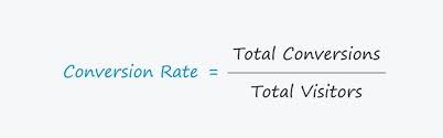 Conversion Rate Formula Calculator