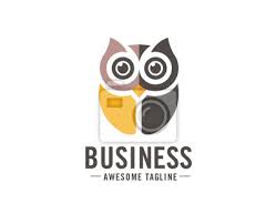 Owl Logo Vector In Modern Colorful Logo
