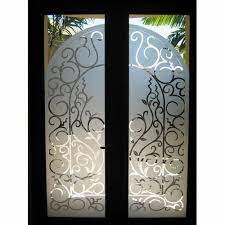 Etched Door Glass At Rs 78 Square Feet