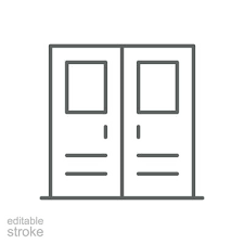 Front Door Icon Vector Art Icons And