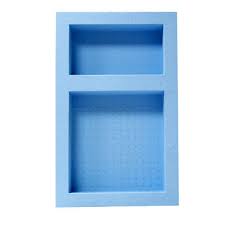 Preformed Double Recessed Shower Niche