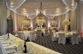 Room Ceiling Drapery Venues Covered