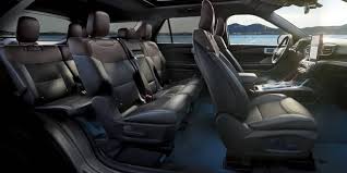 2021 Ford Explorer Interior Sunset