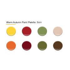 Paint Palette Autumn Warm Behr