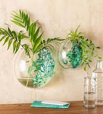 Glass Wall Vases Wind And Weather
