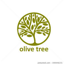 Olive Tree Agriculture Symbol Farm