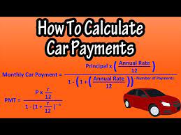 How To Calculate Monthly Car Payments