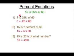 How To Solve Percent Equations