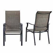Textilene Metal Outdoor Dining Chair