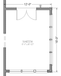 12 By 16 Sunroom Addition Plans