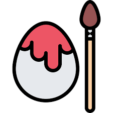 Egg Painting Coloring Color Icon