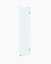 Ponti Frameless Shower Panel 400mm