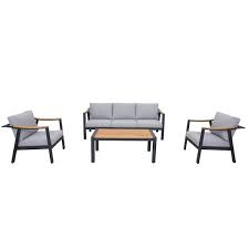Teak Outdoor Sectional Sofa Set