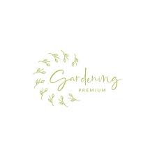 Feminine Leaf Rounded Gardening Logo