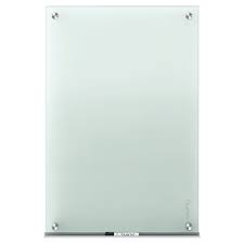 White Frosted Glass Whiteboard