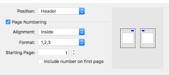 Headers Footers And Page Numbers