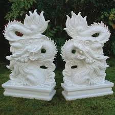 Marble Dragon Statue For Exterior