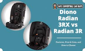 Diono Radian 3rx Vs Radian 3r Features