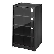 Corliving Black Engineered Wood Media