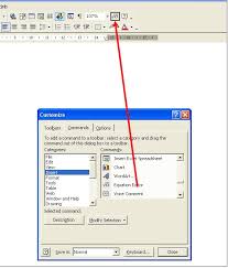 Ms Word 2002 Adding Equation Editor Icon