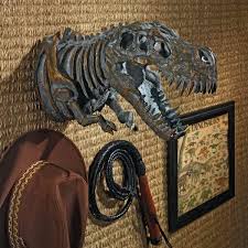T Rex Skeleton Wall Sculpture Jq9564
