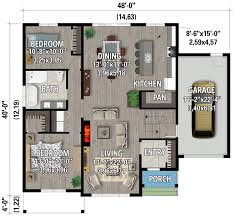 1400 Square Feet With 1 Car Garage