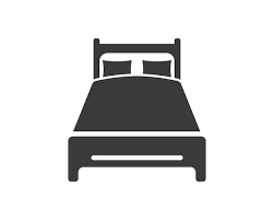Bed Icon Vector Ilration Design