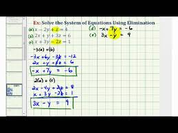 Ex 3 System Of Three Equations With