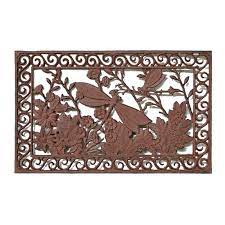 Cast Iron Dragonfly Garden Doormat