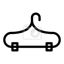 Clothes Hanger Icon Outline Clothes