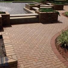 60mm 4x8 Smooth Textured Clay Pavers