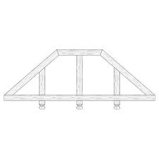faux wood beam truss kits vaulted