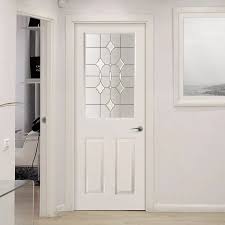 Internal Pvc Doors White Glazed