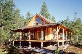 One Room Cabin With A Wrap Around Deck