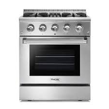 Dual Fuel Range With Gas Stove