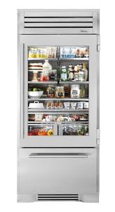 Glass Door Refrigerator With Bottom