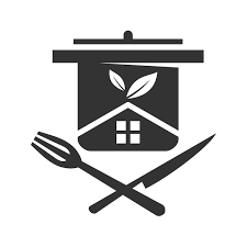 Home Kitchen Logo Template Icon