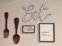 Kitchen Wall Decor Fork Spoon