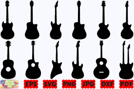 Guitar Svg Electric Guitar Svg Png