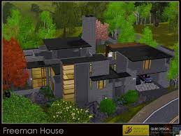 The Sims Resource Freeman House Flw